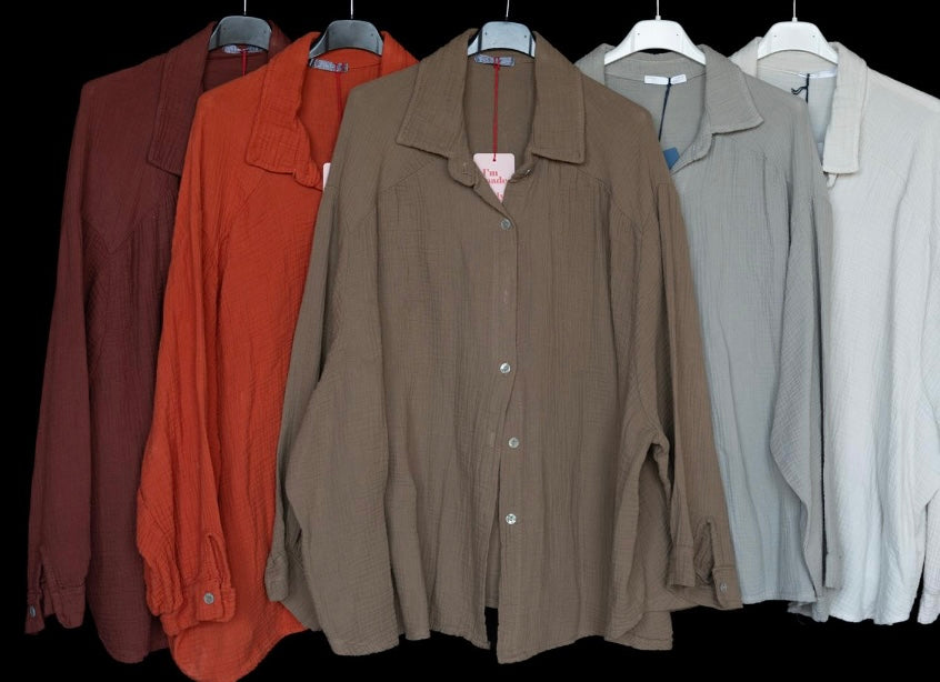 Musselin Bluse
