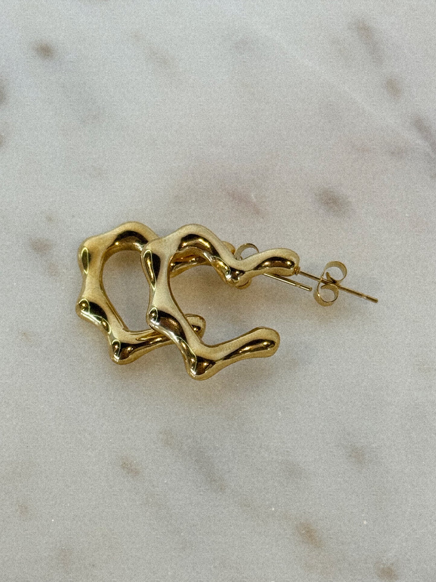 Ohrringe wavy heart
