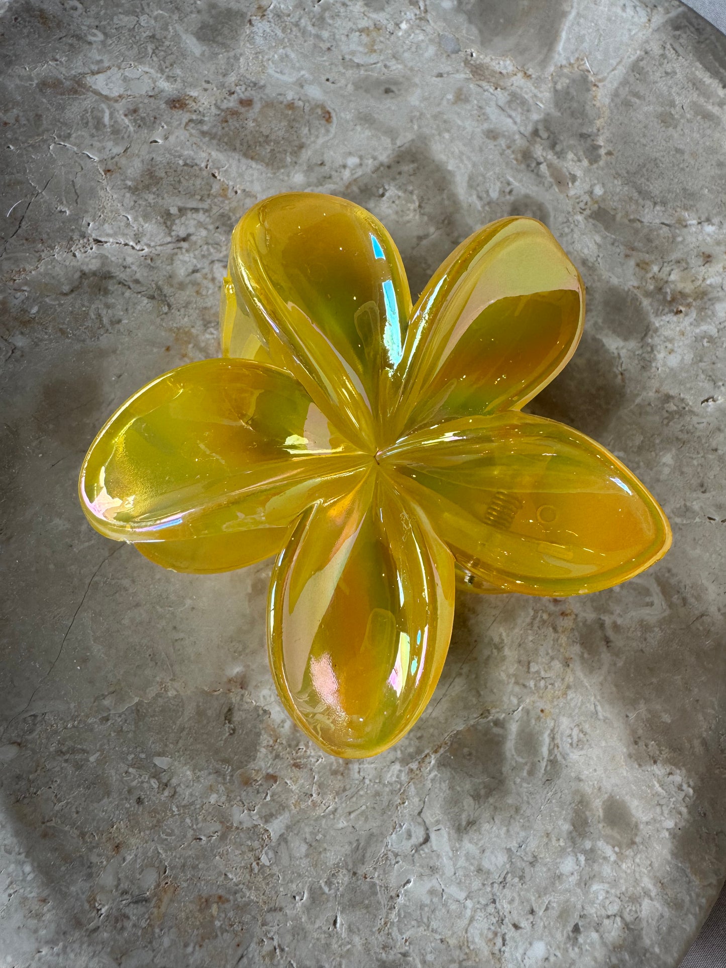 Flower Clip metallic