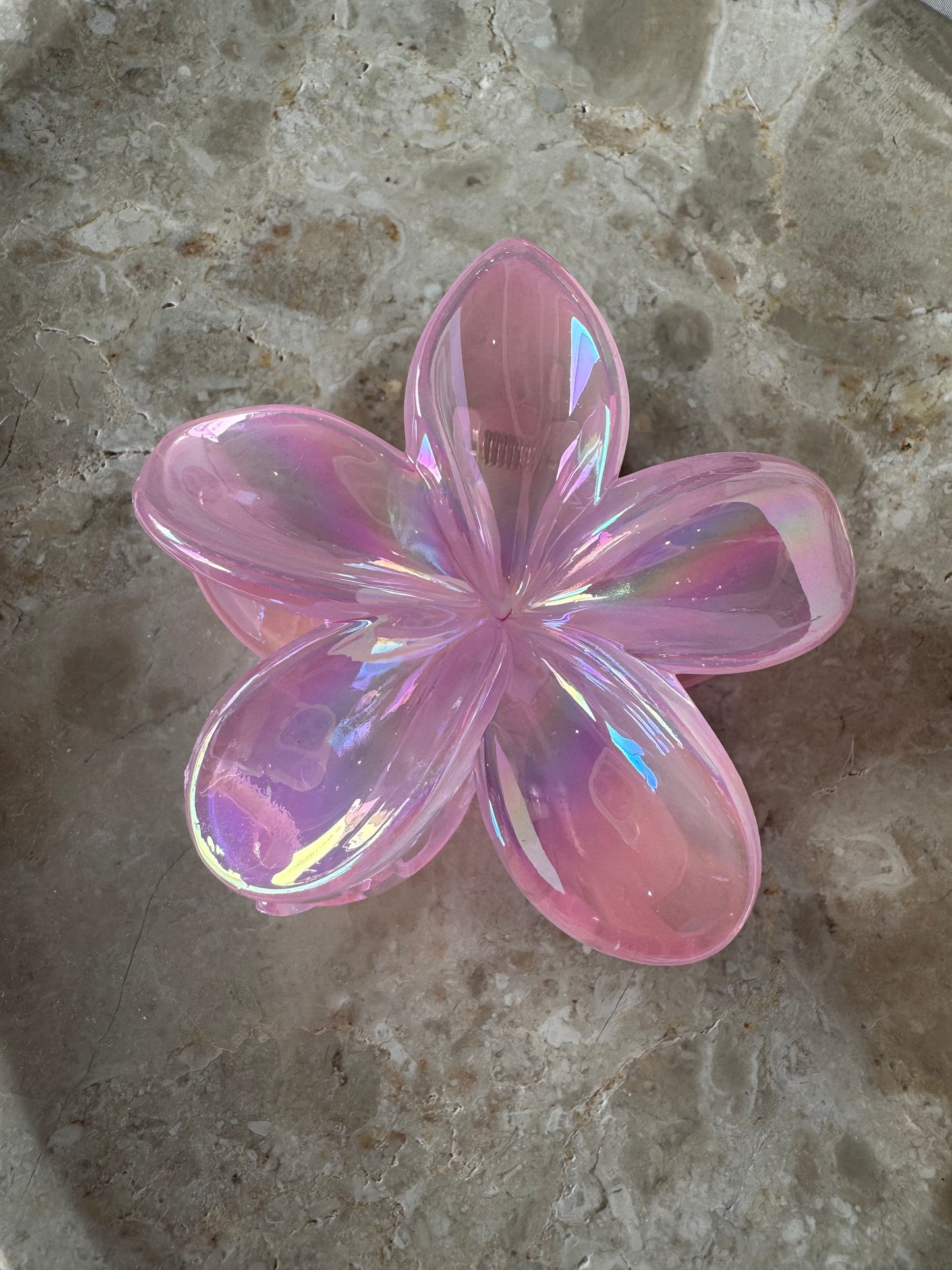 Flower Clip metallic
