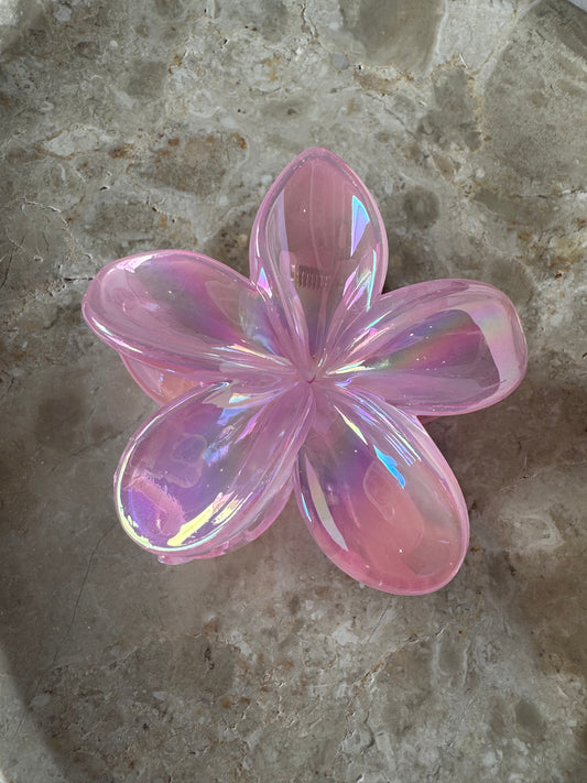 Flower Clip metallic